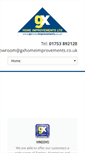 Mobile Screenshot of gxhomeimprovements.co.uk
