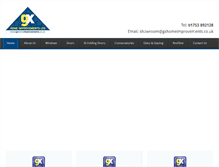 Tablet Screenshot of gxhomeimprovements.co.uk